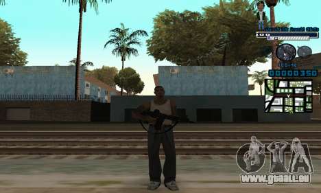 C-HUD One Of The Legends Ghetto für GTA San Andreas