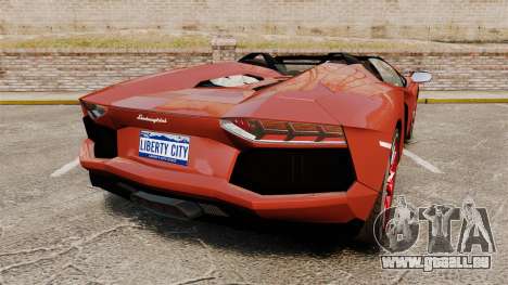 Lamborghini Aventador LP 700-4 Roadster [EPM] pour GTA 4