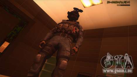 Sgt Keegan P.Russ из Call Of Duty: Ghosts pour GTA San Andreas