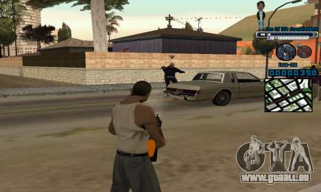 C-HUD One Of The Legends Ghetto pour GTA San Andreas