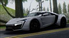 W Motors Lykan Hypersport 2013 für GTA San Andreas