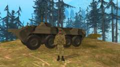 Pak Russischen Armee service für GTA San Andreas