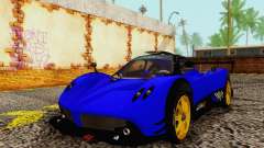 Pagani Zonda Type R Blue für GTA San Andreas