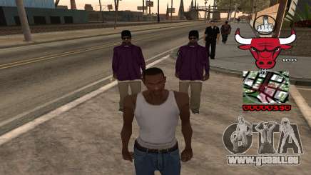 C-HUD Chicago Bulls pour GTA San Andreas