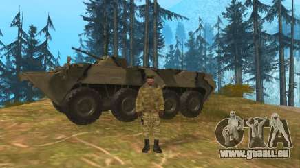 Pak Russischen Armee service für GTA San Andreas