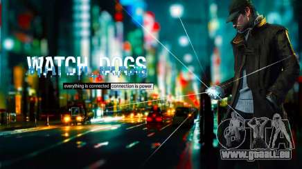 Boot-Bildschirme und Menüs Watch Dogs für GTA San Andreas