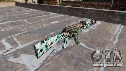 L'AK-47 Aqua Camo pour GTA 4