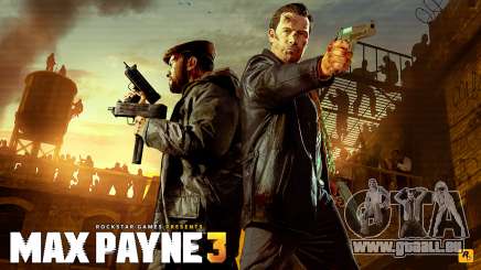 Boot-screens Max Payne 3 HD für GTA San Andreas