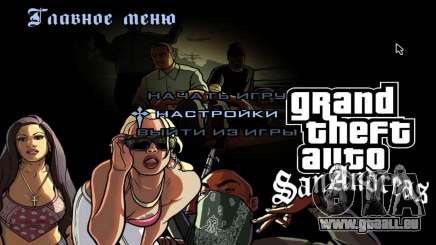 HD-Menüs für GTA San Andreas