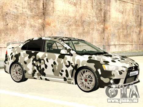 Mitsubishi Lancer Evolution X für GTA San Andreas