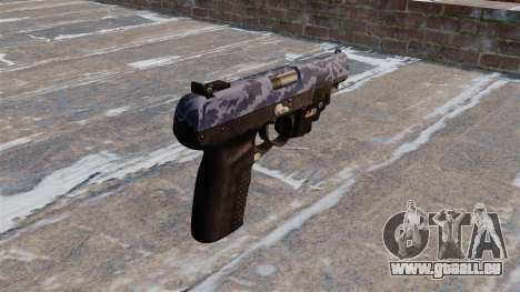 Pistole FN Five seveN LAM Blue Camo für GTA 4