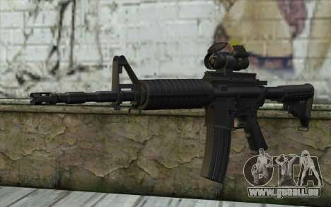 Ricks M4A1 from The Walking Dead S3 für GTA San Andreas