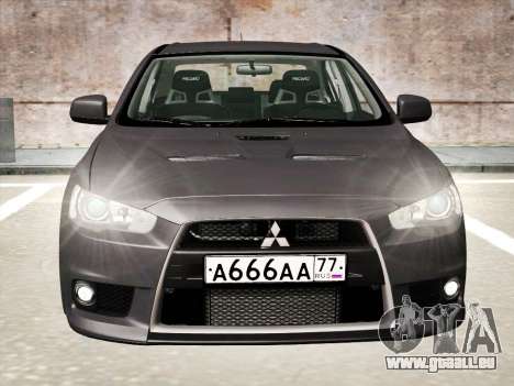 Mitsubishi Lancer Evolution X für GTA San Andreas