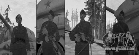 USSR Soldier Pack für GTA San Andreas