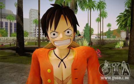 One Piece Monkey D Luffy für GTA San Andreas