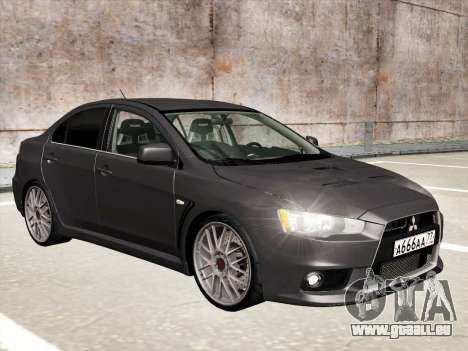 Mitsubishi Lancer Evolution X für GTA San Andreas