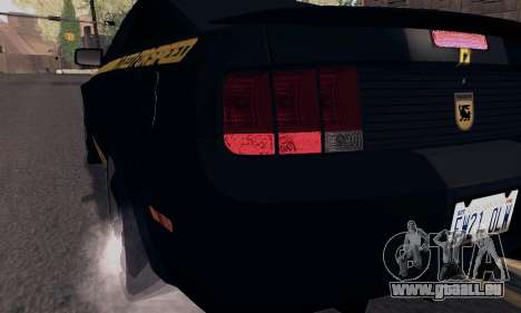 Ford Mustang Shelby Terlingua 2008 NFS Edition für GTA San Andreas