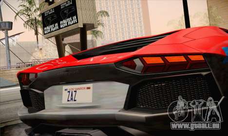 Lamborghini Aventador LP700-4 pour GTA San Andreas
