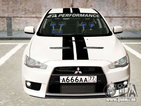 Mitsubishi Lancer Evolution X für GTA San Andreas