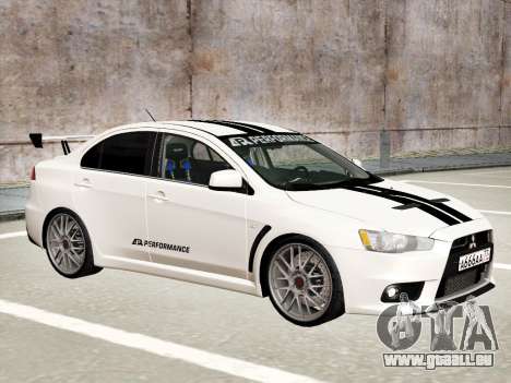 Mitsubishi Lancer Evolution X für GTA San Andreas