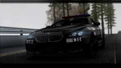 BMW M6 Coupe Redview Police für GTA San Andreas