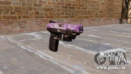 Pistolet FN Cinq à sept LAM Violet Camo pour GTA 4
