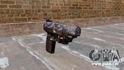 Pistolet FN Cinq à sept LAM Bleu Camo pour GTA 4