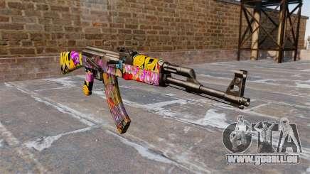 L'AK-47 Graffitis pour GTA 4