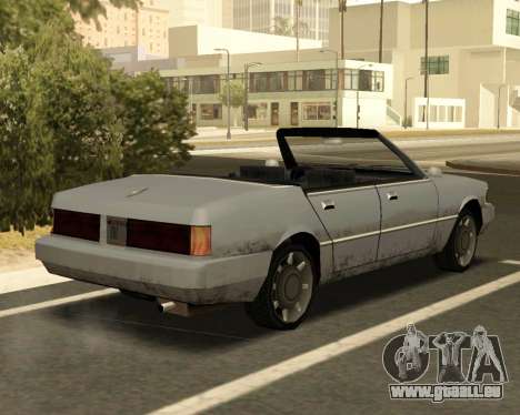 Sentinelle Convertible pour GTA San Andreas