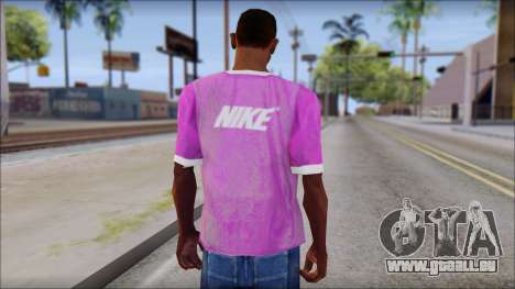 NIKE Pink T-Shirt pour GTA San Andreas