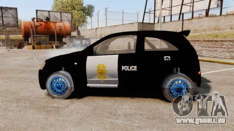 Opel Corsa Police pour GTA 4