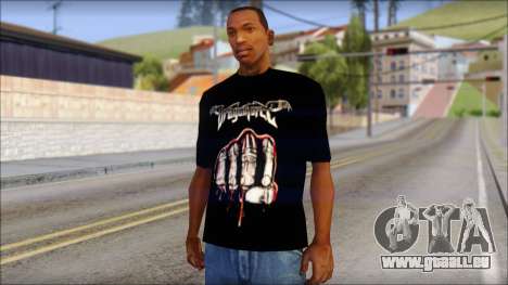 Dragonforce In Your Face Fan T-Shirt für GTA San Andreas