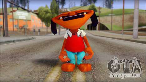 Roofus the Hound from Fur Fighters Playable pour GTA San Andreas