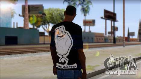 Trollface and Forever Alone T-Shirt pour GTA San Andreas