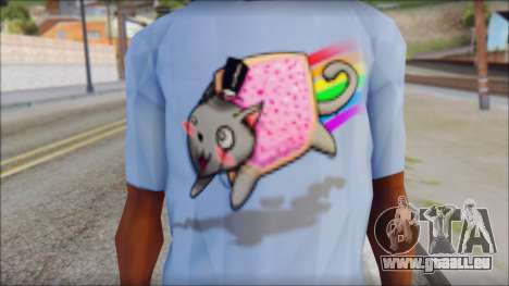 Nyan Cat FTW T-Shirt pour GTA San Andreas