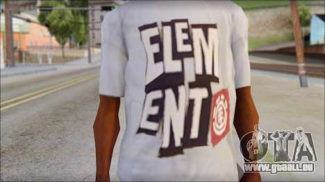 Element T-Shirt für GTA San Andreas