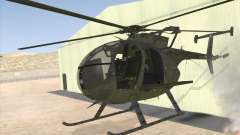 MH-6 Little Bird für GTA San Andreas