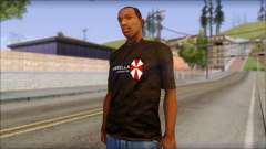 Umbrella Corporation Black T-Shirt pour GTA San Andreas