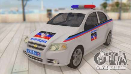 Chevrolet Aveo Polizei DND für GTA San Andreas