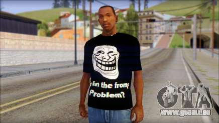 Trollface and Forever Alone T-Shirt für GTA San Andreas