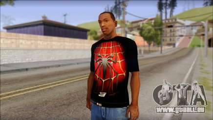 Spiderman 3 T-Shirt für GTA San Andreas