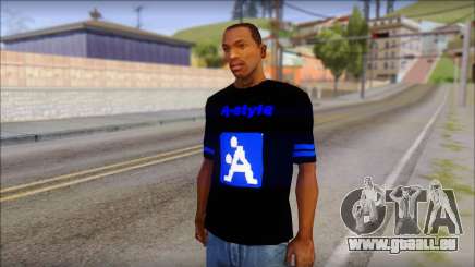 T-Shirt A-Style für GTA San Andreas