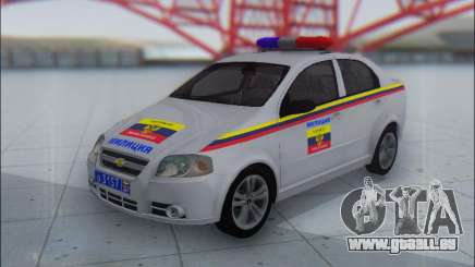 Chevrolet Aveo Милиция OHP pour GTA San Andreas