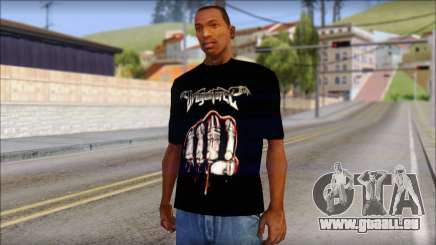 Dragonforce In Your Face Fan T-Shirt pour GTA San Andreas