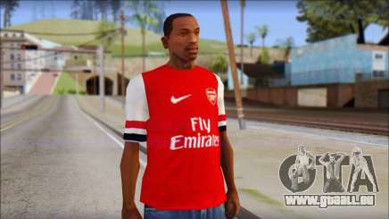 Arsenal 2013 T-Shirt für GTA San Andreas