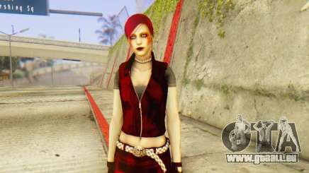Red Girl Skin für GTA San Andreas