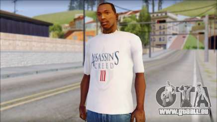 Assassins Creed 3 Fan T-Shirt für GTA San Andreas