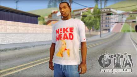 N1KE Head T-Shirt für GTA San Andreas