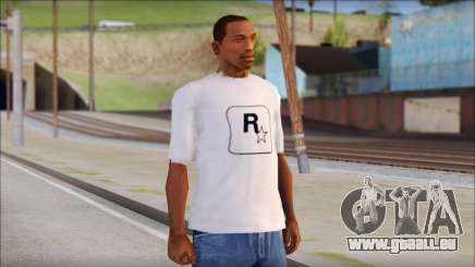 Rockstar Games White T-Shirt pour GTA San Andreas