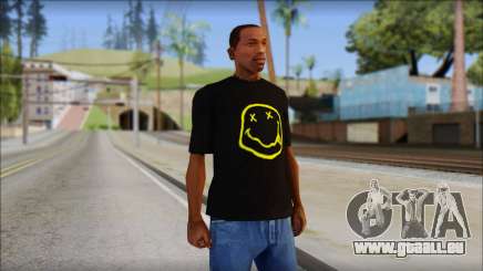Nirvana T-Shirt für GTA San Andreas